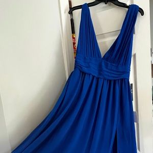 Beautiful Blue Formal Maxi Dress